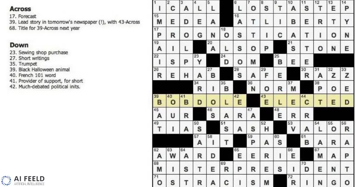 What AI Is Trained On Nyt Crossword?